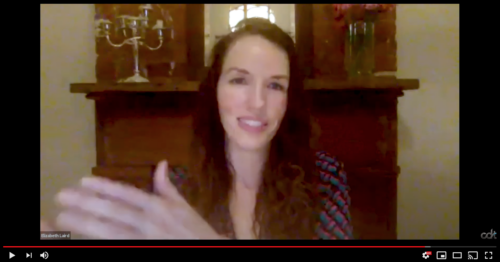 CDT's Elizabeth Laird, during CDT & NEA's joint webinar on Digital Equity & Student Privacy, that unpacks educator perceptions.