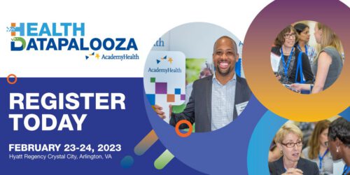 Health Datapalooza event flyer