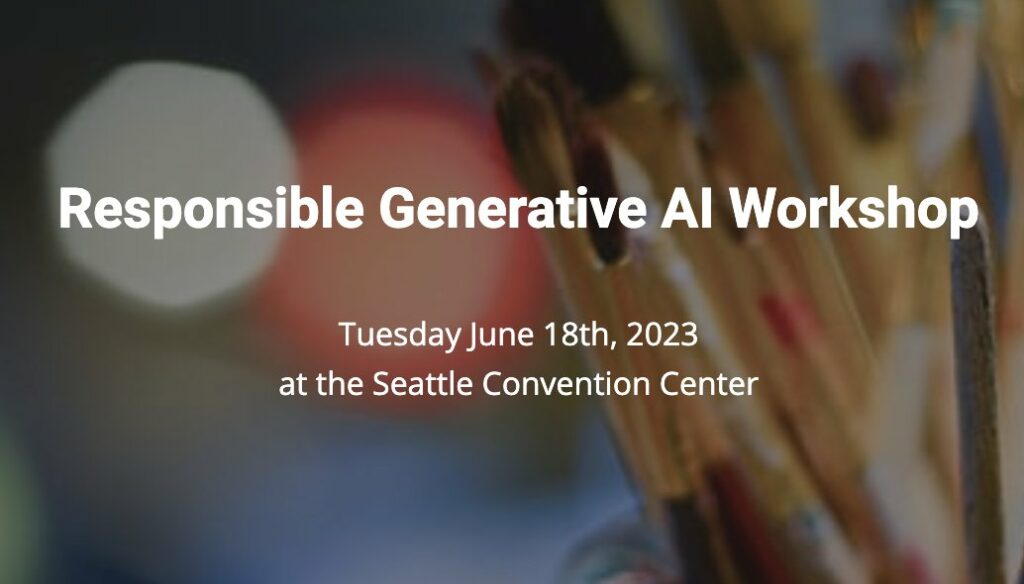 Graphic for Responsible Generative AI Workshop