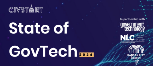 State of GovTech conference logo.