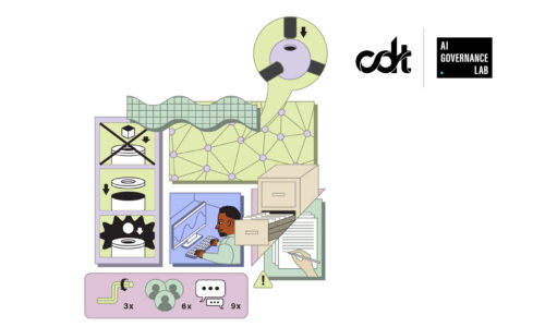 Illustration of several overlapping panels that show: a man on his computer, a hand writing on a stack of documents, a file cabinet with a drawer open, assembly instructions, a network, and a diagram showing a hexagon key screw, user icons and chat bubbles.