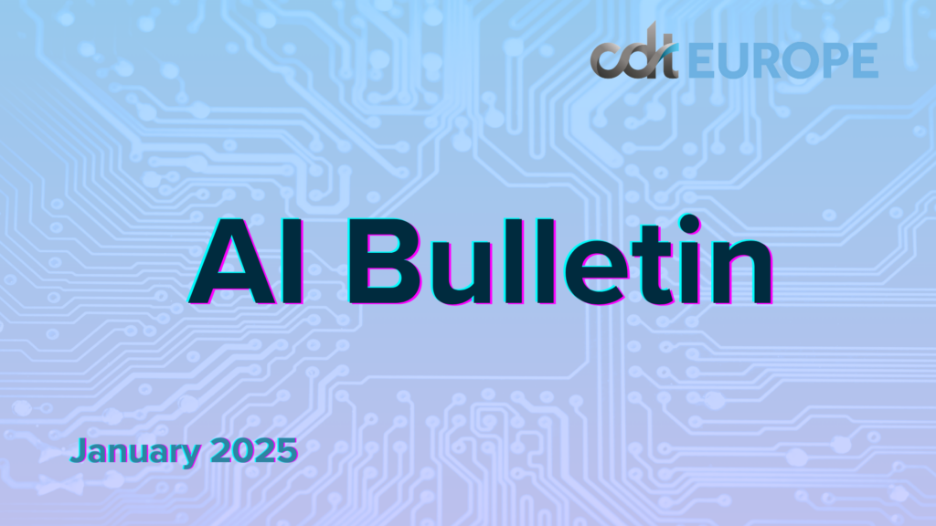 Visual of the AI Bulletin January 2025