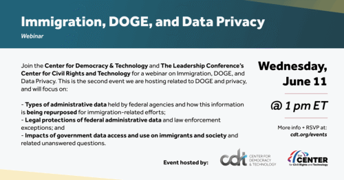 Event graphic for a webinar entitled 