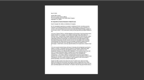 White document on black background.