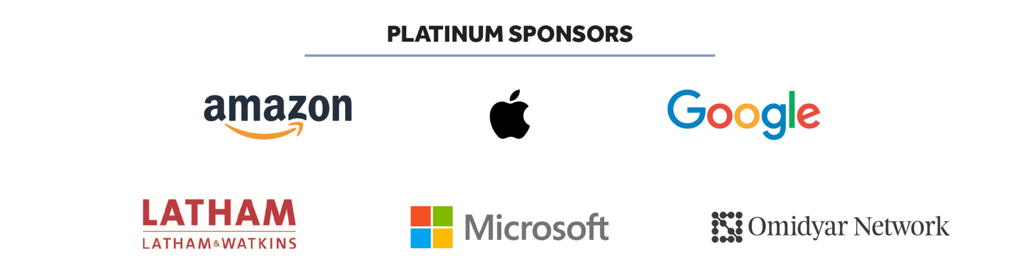 These are CDT's Platinum level sponsors for our 2025 Tech Prom. Image includes various logos.
