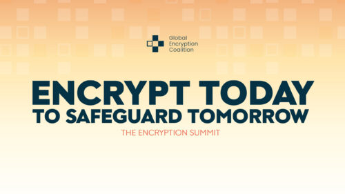 Graphic for the 2025 Global Encryption Day summit