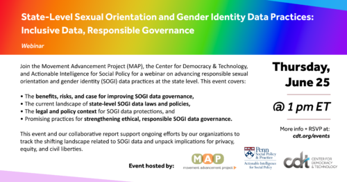 Flyer for a webinar titled 