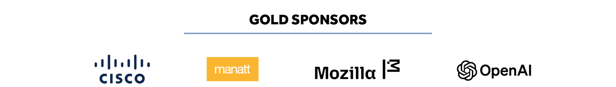 These are CDT's Gold level sponsors for our 2026 Tech Prom. Image includes various logos.