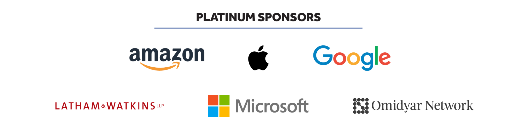 These are CDT's Platinum level sponsors for our 2026 Tech Prom. Image includes various logos.